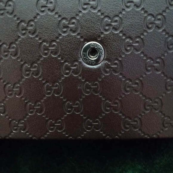 Gucci double g monogrammed trifold eyeglass case - Picture 9 of 10